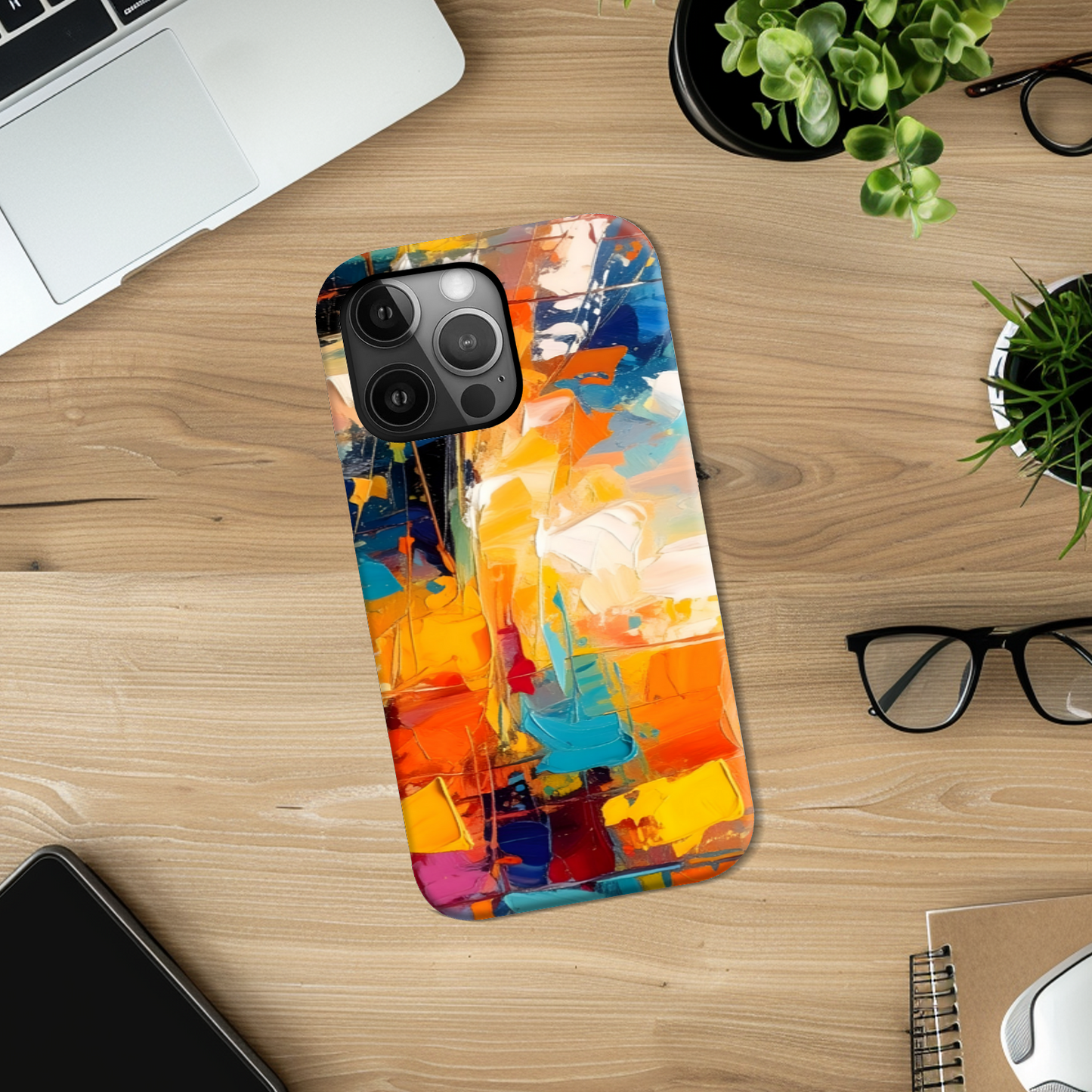 Cultural Fusion 3, Slim Phone Case, Crafted From Premium Polycarbonate, Full Image Wrap, Unique Image...