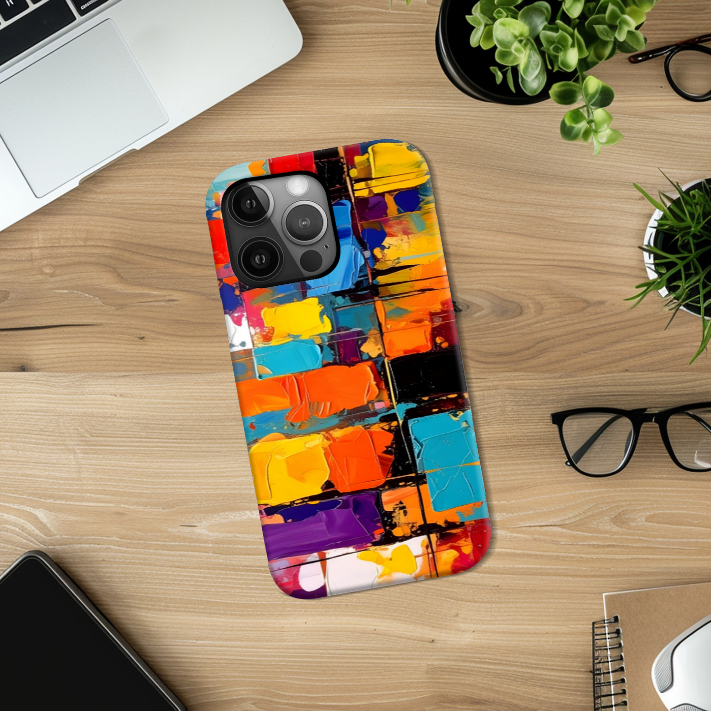 Cultural Fusion 4, Slim Phone Case, Crafted From Premium Polycarbonate, Full Image Wrap, Unique Image...