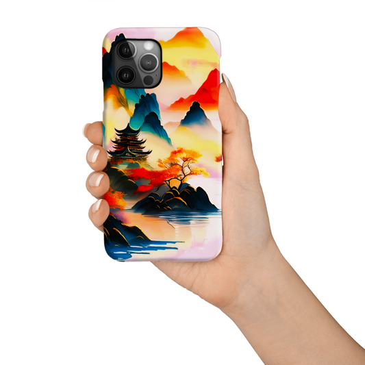 Chinese Art 2, Tough Phone Case, Full Wrap Technology, Crafted From Premium Polycarbonate, Unique Image...