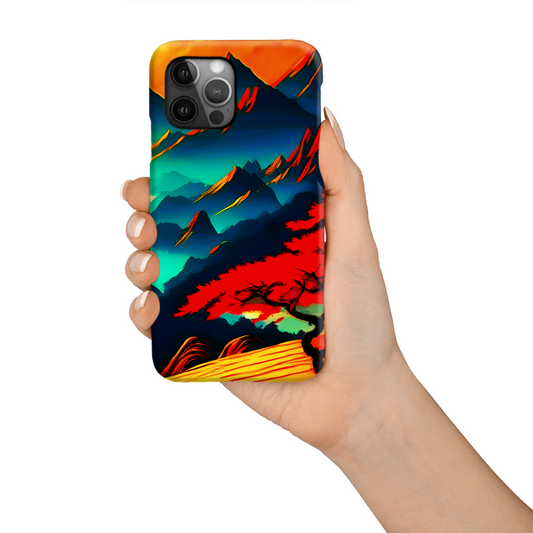 Chinese Art 3, Tough Phone Case, Full Wrap Technology, Crafted From Premium Polycarbonate, Unique Image...