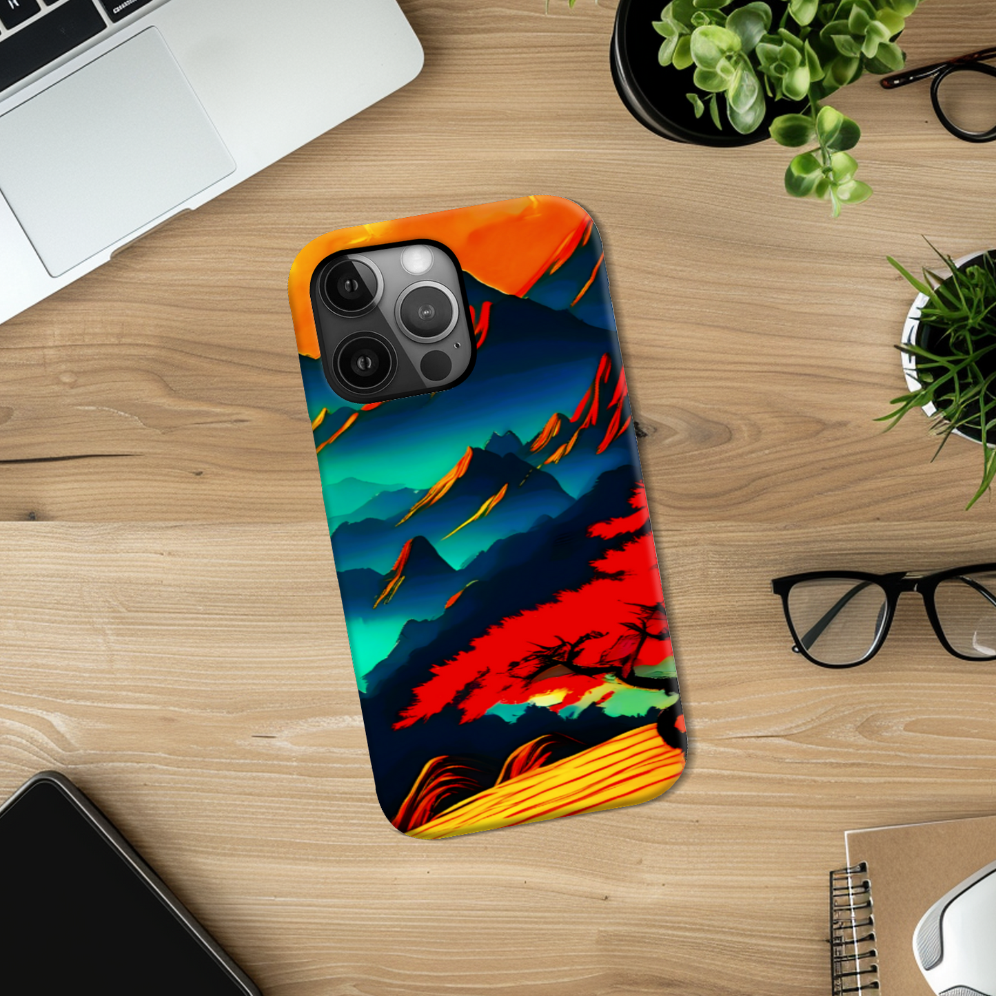 Chinese Art 3, Tough Phone Case, Full Wrap Technology, Crafted From Premium Polycarbonate, Unique Image...