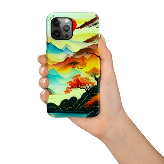 Chinese Art 4, Tough Phone Case, Full Wrap Technology, Crafted From Premium Polycarbonate, Unique Image...