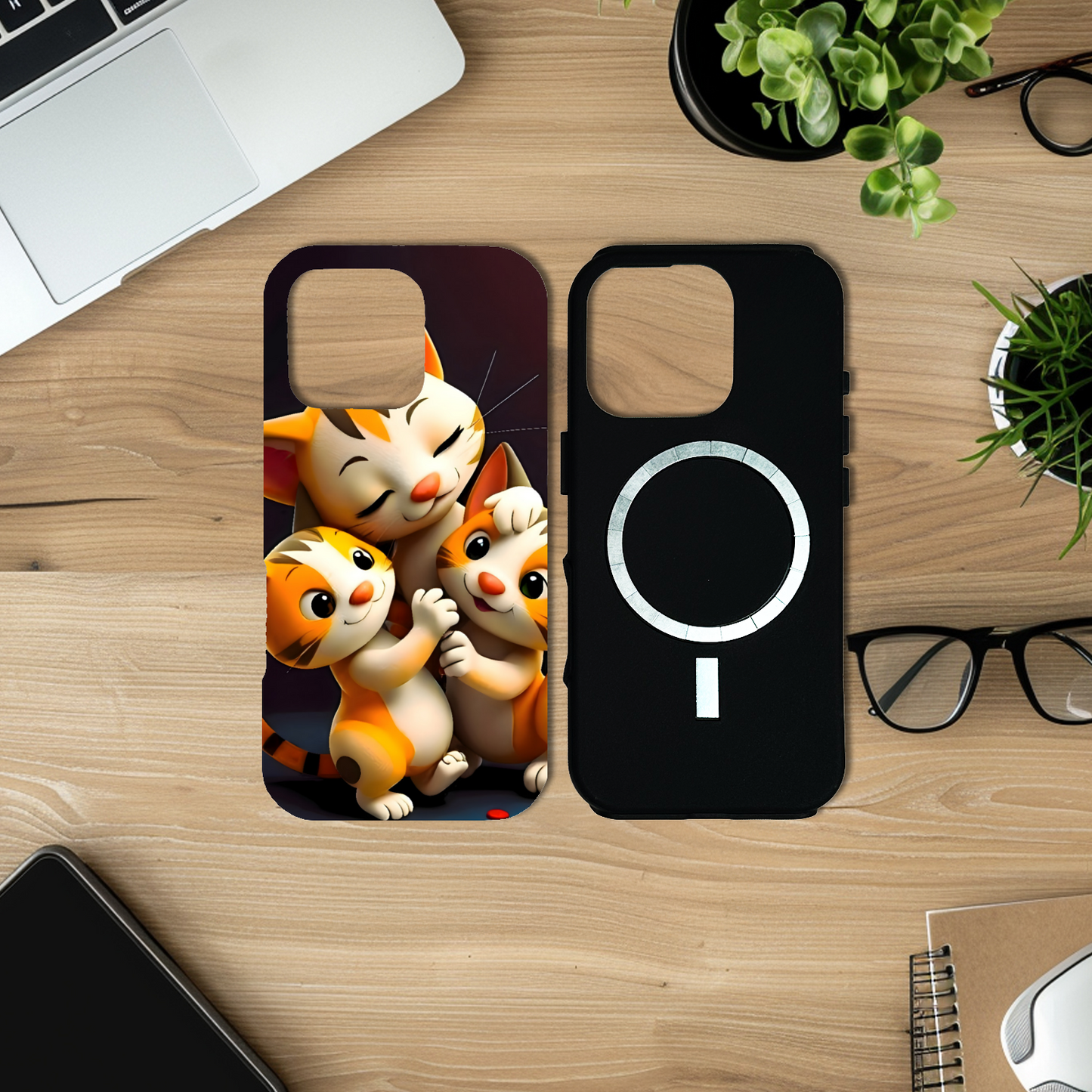 Cats 3, MagSafe Tough iPhone Case, Full Wrap Technology, Crafted From Premium Polycarbonate...