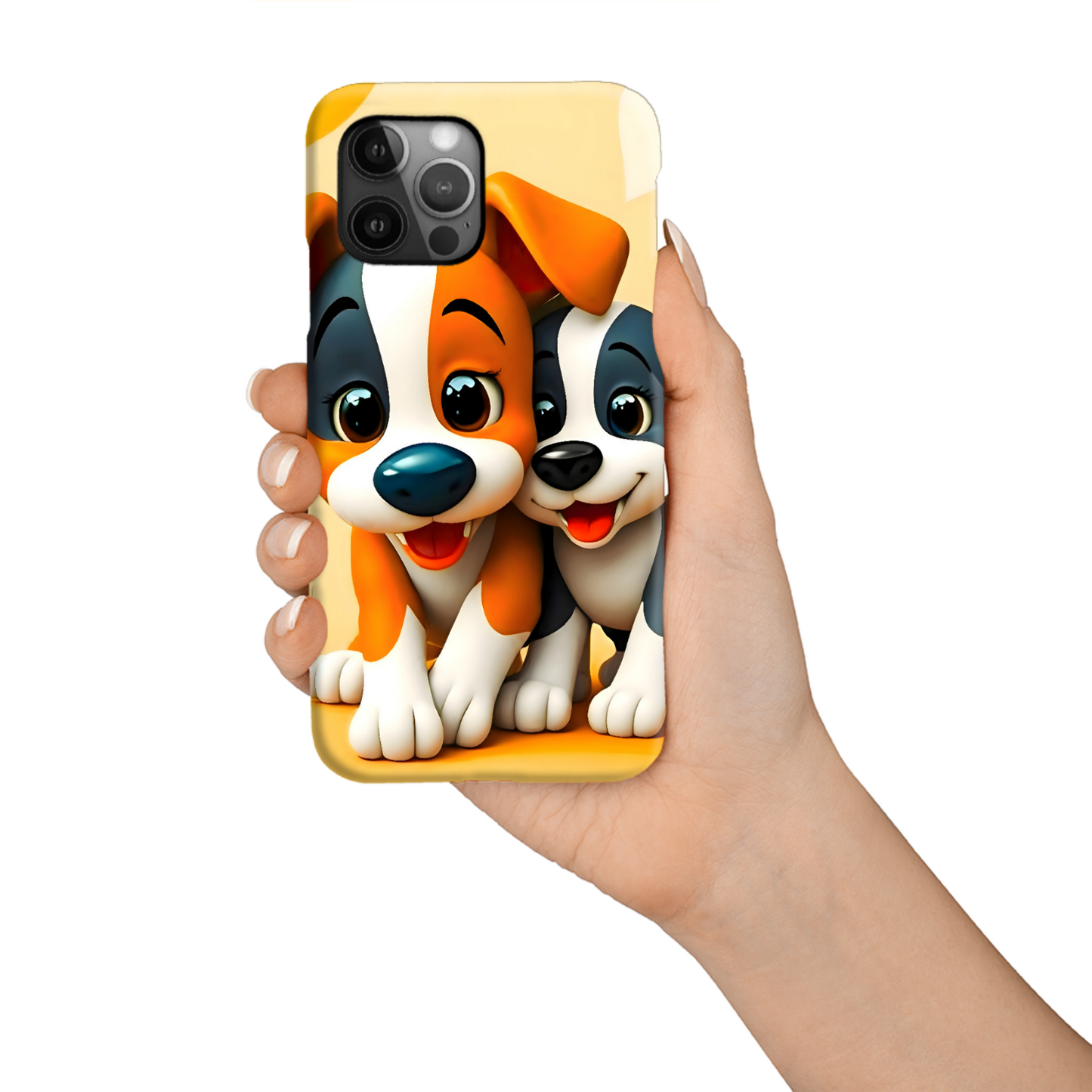 Puppies 1, Magsafe Tough Phone Case, Full Wrap Technology, Crafted From Premium Polycarbonate...