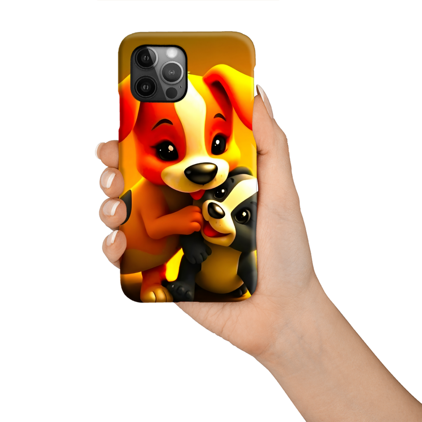 Puppies 4, Magsafe Tough Phone Case, Full Wrap Technology, Crafted From Premium Polycarbonate...