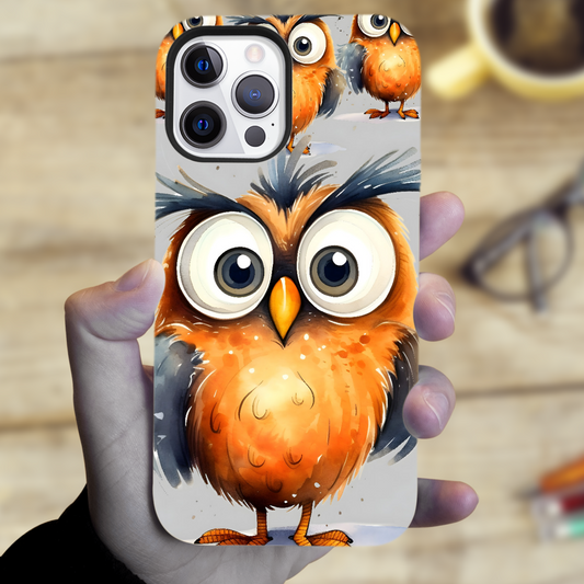 Funky Birds B4, Magsafe Tough iPhone Case, Full Wrap Technology, Crafted From Premium Polycarbonate, Unique Image...