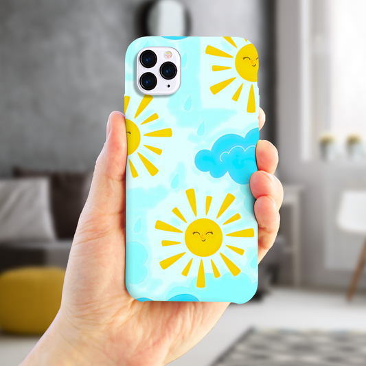 Mr Sun, Slim HD Case, Full Wrap Technology, Crafted From Premium Polycarbonate, Unique Image...