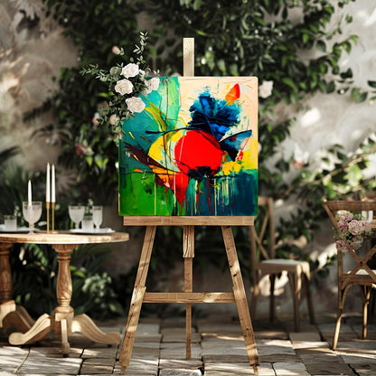 Abstract Sun S2, Printed On Gloss Aluminium To Enhance Colours And Clarity, A Gift To Last A Lifetime...
