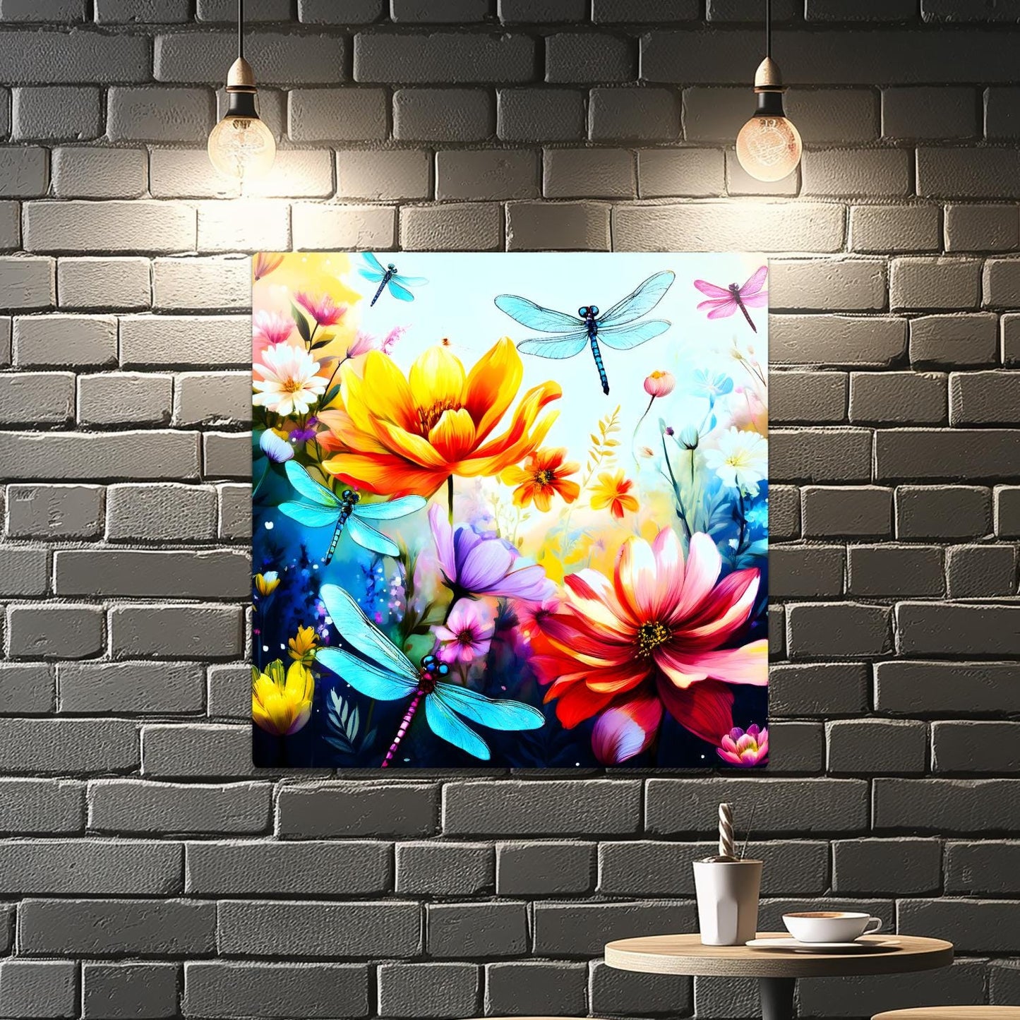 Dragonfly 2, Printed On Gloss Aluminium To Enhances Colours And Detail, Unique Gift Idea, A Gift That Will Lasts Forever...