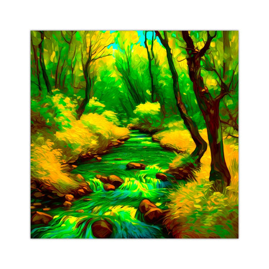 Wood Green No.WG1, Canvas Wall Art, Vivid Colours, Unique Wall Art, Unique Image, Box Canvas, Art Is A Gift For A Lifetime.