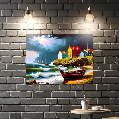 Coastal CO1, Printed On Gloss Aluminium To Enhance Colours And Detail, Unique Wall Print, A Gift For A Lifetime...