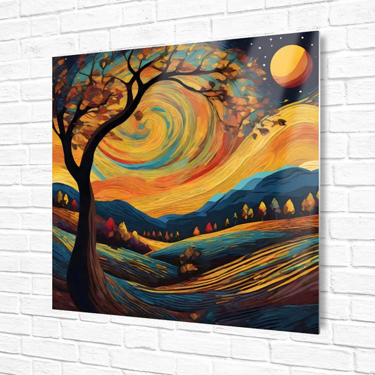 Landscape L3, Printed On Steel, Unique Print, Vivid Image, High Quality Prints, Unique Gift Ideas, A Gift That Will Lasts Forever