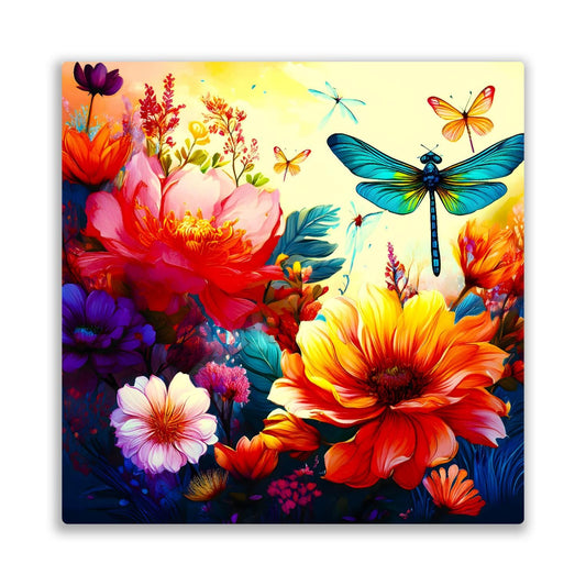 Dragonfly 1, Printed On Gloss Aluminium To Enhances Colours And Detail, Unique Gift Idea, A Gift That Will Lasts Forever...