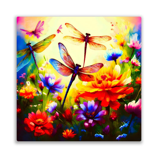 Dragonfly 3, Printed On Gloss Aluminium To Enhances Colours And Detail, Unique Gift Idea Print, A Gift That Will Lasts Forever...