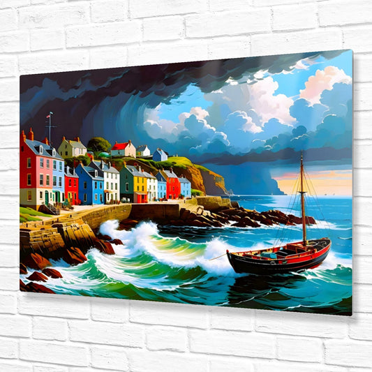 Coastal CO2, Printed On Gloss Aluminium To Enhance Colours And Detail, Unique Wall Print, A Gift For A Lifetime...