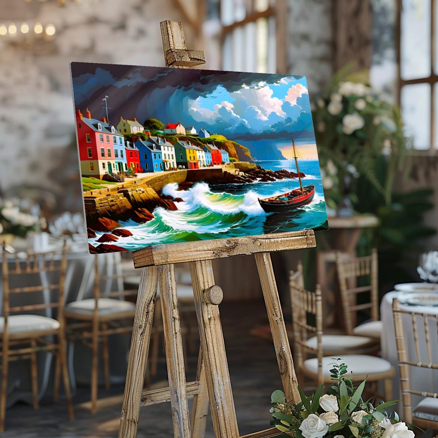 Coastal CO2, Printed On Gloss Aluminium To Enhance Colours And Detail, Unique Wall Print, A Gift For A Lifetime...