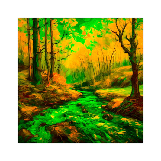 Wood Green No.WG4, Canvas Wall Art, Vivid Colours, Unique Wall Art, Unique Image, Box Canvas, Art Is A Gift For A Lifetime.