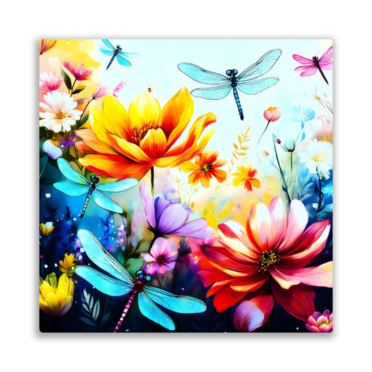 Dragonfly 2, Printed On Gloss Aluminium To Enhances Colours And Detail, Unique Gift Idea, A Gift That Will Lasts Forever...
