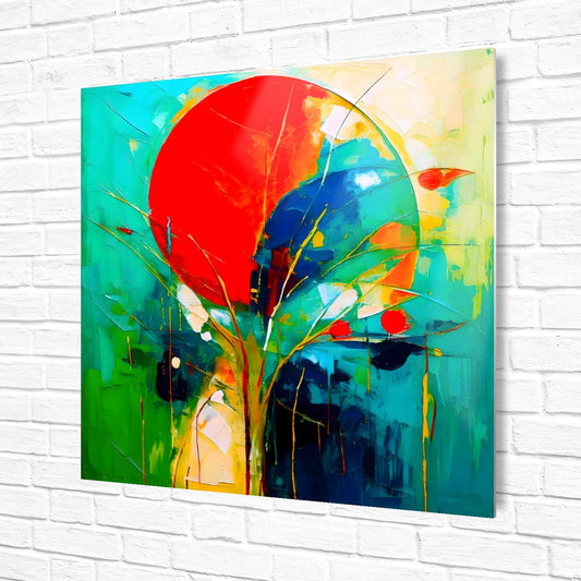 Abstract Sun No.AS3, Printed On Steel, Unique Images, Vibrant Colours, Highly Detailed, A Gift To Last A Lifetime.