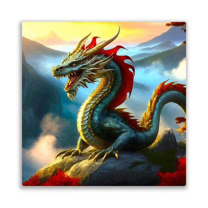 Dragon D1, Printed On Gloss Aluminium To Enhance Colours And Detail, Unique Wall Print, A Gift For A Lifetime...