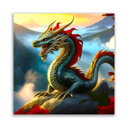 Dragon D1, Printed On Gloss Aluminium To Enhance Colours And Detail, Unique Wall Print, A Gift For A Lifetime...