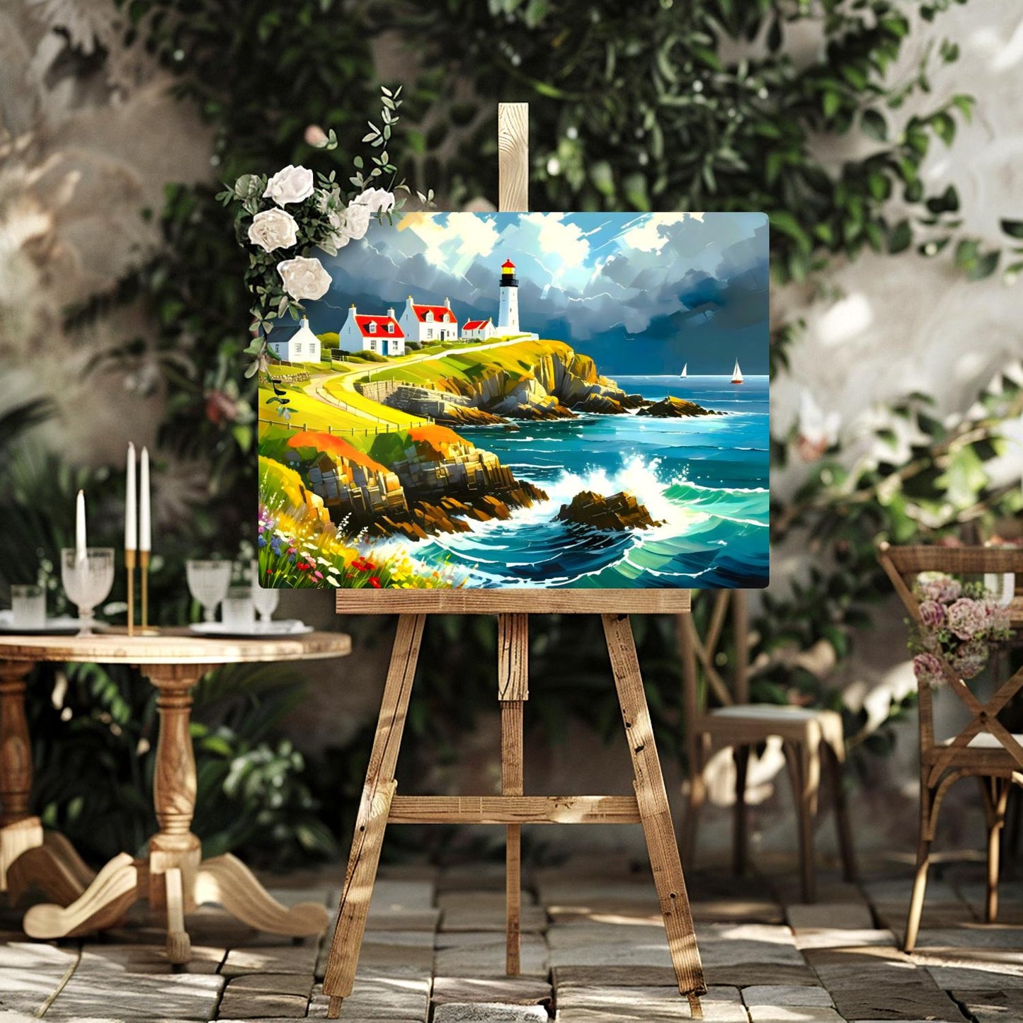 Coastal CO4, Printed On Gloss Aluminium To Enhance Colours And Detail, Unique Wall Print, A Gift For A Lifetime...