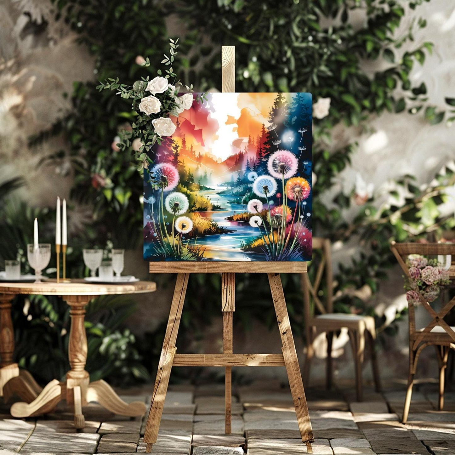 Dandelion No.D4, Metal Wall Art, Unique Images, Highly Detailed, Unique Gifts, Vibrant Colours, Art Is A gift For A Lifetime