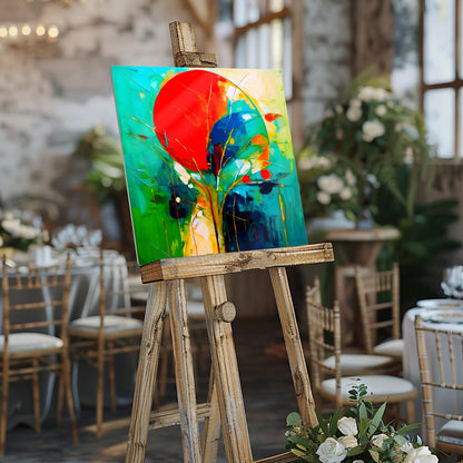 Abstract Sun AS3, Printed On Gloss Aluminium To Enhance Colour And Detail, A Gift That Will Lasts A Lifetime...