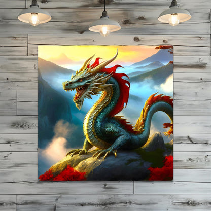 Dragon D1, Printed On Gloss Aluminium To Enhance Colours And Detail, Unique Wall Print, A Gift For A Lifetime...