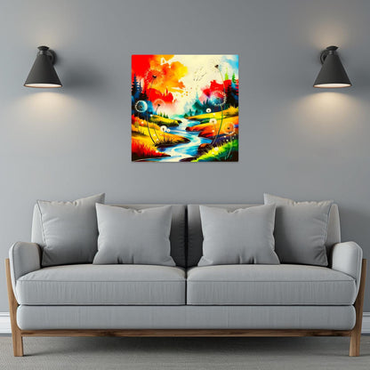 Dandelion D3, Printed on aluminium to enhance colour and detail. A great gift idea that will endure a lifetime...