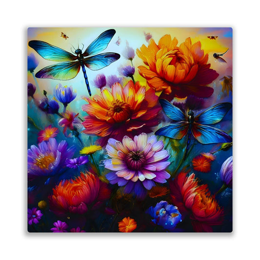 Dragonfly 4, Printed On Gloss Aluminium To Enhances Colours And Detail, Unique Gift Idea Print, A Gift That Will Lasts Forever...
