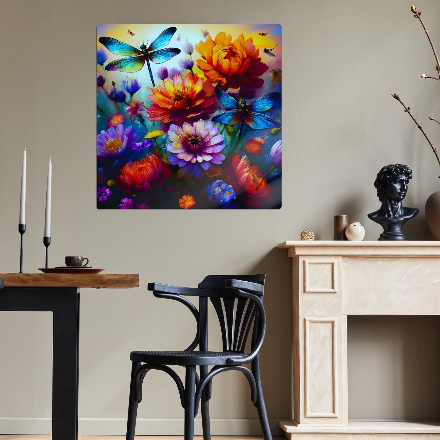 Dragonfly 4, Printed On Gloss Aluminium To Enhances Colours And Detail, Unique Gift Idea Print, A Gift That Will Lasts Forever...