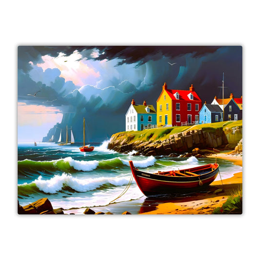 Coastal CO1, Printed On Gloss Aluminium To Enhance Colours And Detail, Unique Wall Print, A Gift For A Lifetime...