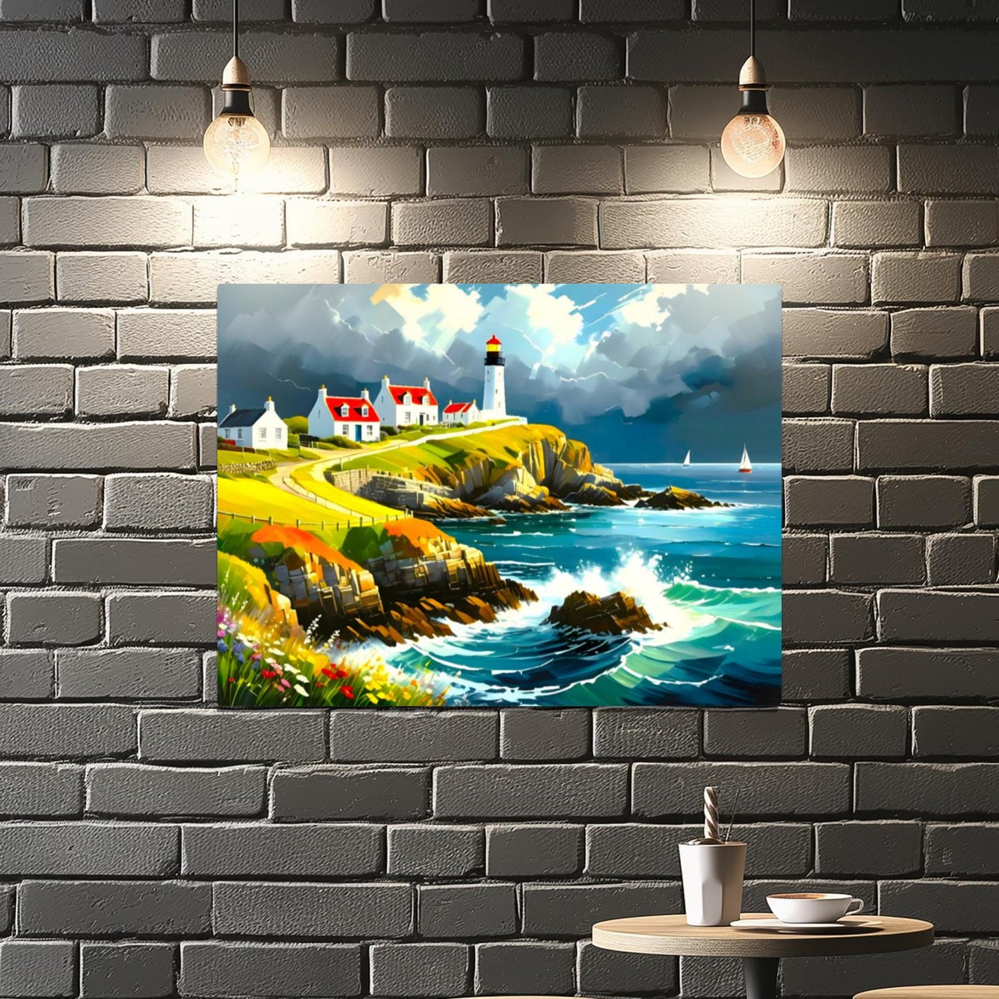 Coastal CO4, Printed On Gloss Aluminium To Enhance Colours And Detail, Unique Wall Print, A Gift For A Lifetime...