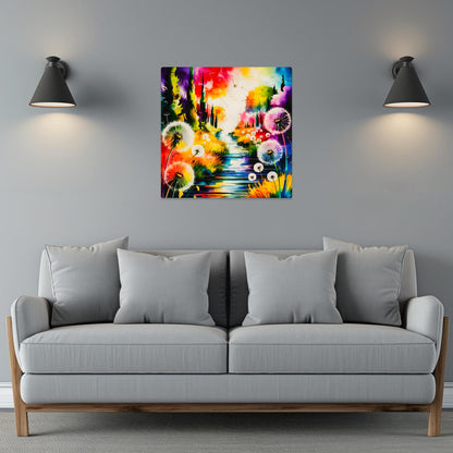 Dandelion D2,Printed on aluminium to enhance colour and detail. A great gift idea that will endure a lifetime...