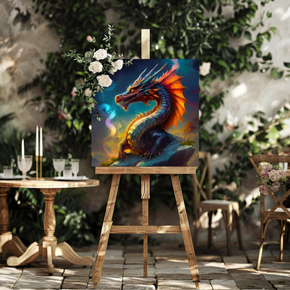 Dragon D2, Printed On Gloss Aluminium To Enhance Colours And Detail, Unique Wall Print, A Gift For A Lifetime...