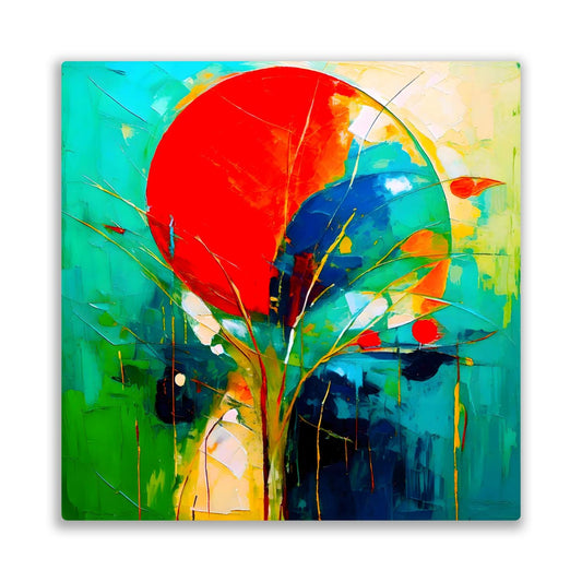 Abstract Sun No.AS3, Printed On Steel, Unique Images, Vibrant Colours, Highly Detailed, A Gift To Last A Lifetime.