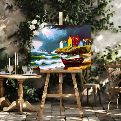 Coastal CO1, Printed On Gloss Aluminium To Enhance Colours And Detail, Unique Wall Print, A Gift For A Lifetime...