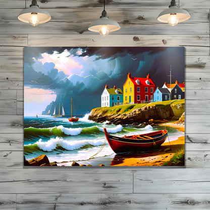Coastal CO1, Printed On Gloss Aluminium To Enhance Colours And Detail, Unique Wall Print, A Gift For A Lifetime...