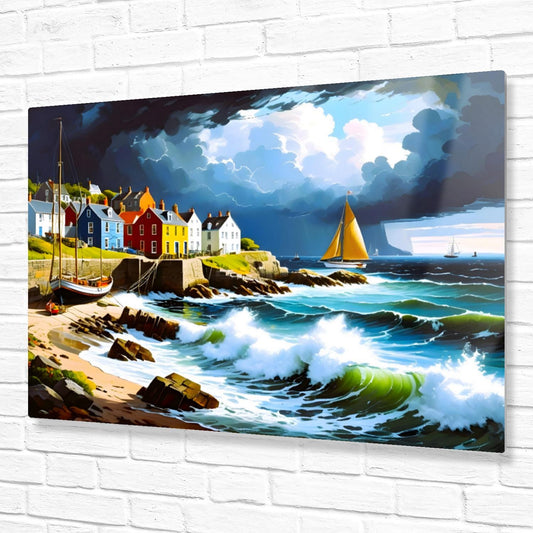 Coastal CO3, Printed On Gloss Aluminium To Enhance Colours And Detail, Unique Wall Print, A Gift That Will Last A Lifetime...