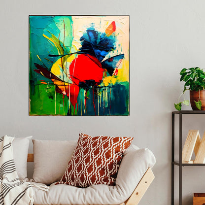 Abstract Sun S2, Printed On Gloss Aluminium To Enhance Colours And Clarity, A Gift To Last A Lifetime...