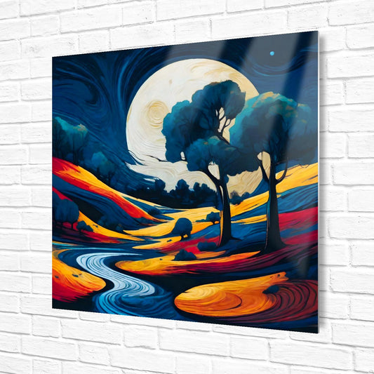 Landscape L2, Printed On Steel, Unique Image, Highly Detailed, Vibrant Colours, Perfect Wall Décor, A Gift For A Lifetime