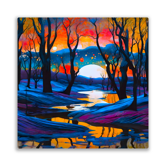 Landscape L9, Printed On Steel, Unique Image, Highly Detailed, Vibrant Colours, Great Depth Of Field, A Gift For A Lifetime