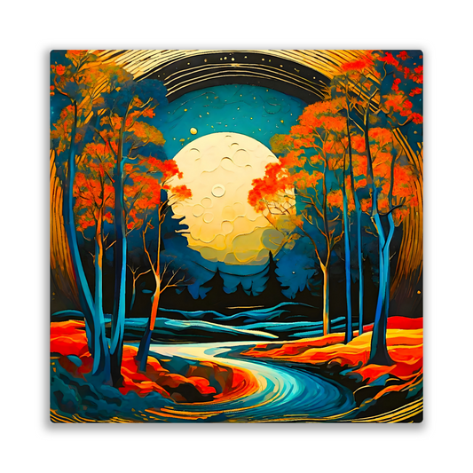 Landscape L10, Printed On Steel, Unique Image, Highly Detailed, Vibrant Colours, Great Depth Of Field, A Gift For A Lifetime