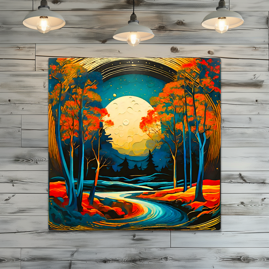 Landscape L10, Printed On Steel, Unique Image, Highly Detailed, Vibrant Colours, Great Depth Of Field, A Gift For A Lifetime