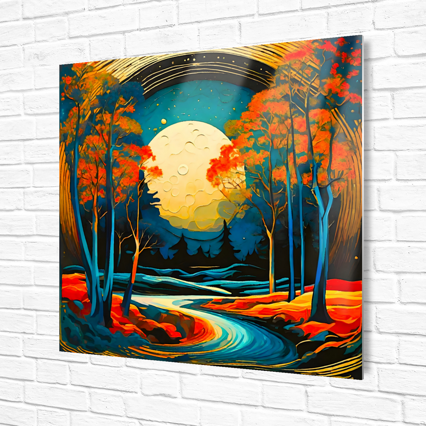Landscape L10, Printed On Steel, Unique Image, Highly Detailed, Vibrant Colours, Great Depth Of Field, A Gift For A Lifetime