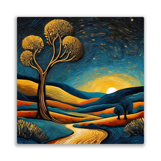 Landscape L11, Printed On Steel, Unique Image, Highly Detailed, Vibrant Colours, Great Depth Of Field, A Gift For A Lifetime