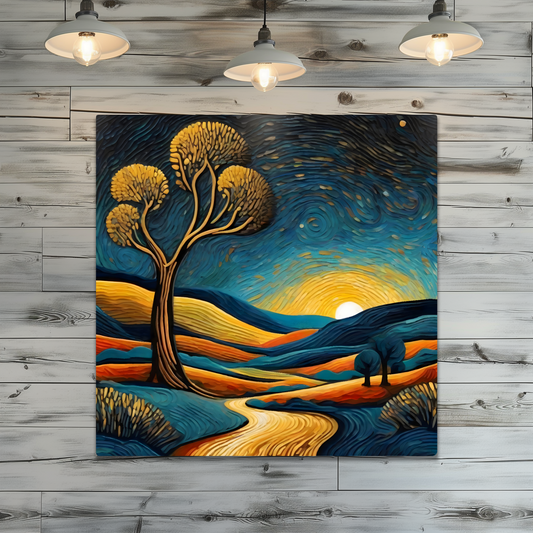 Landscape L11, Printed On Steel, Unique Image, Highly Detailed, Vibrant Colours, Great Depth Of Field, A Gift For A Lifetime