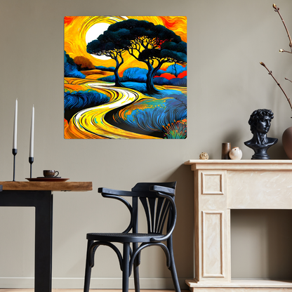 Landscape L12, Printed on aluminium to enhance colour and detail. A great gift idea that will endure a lifetime...