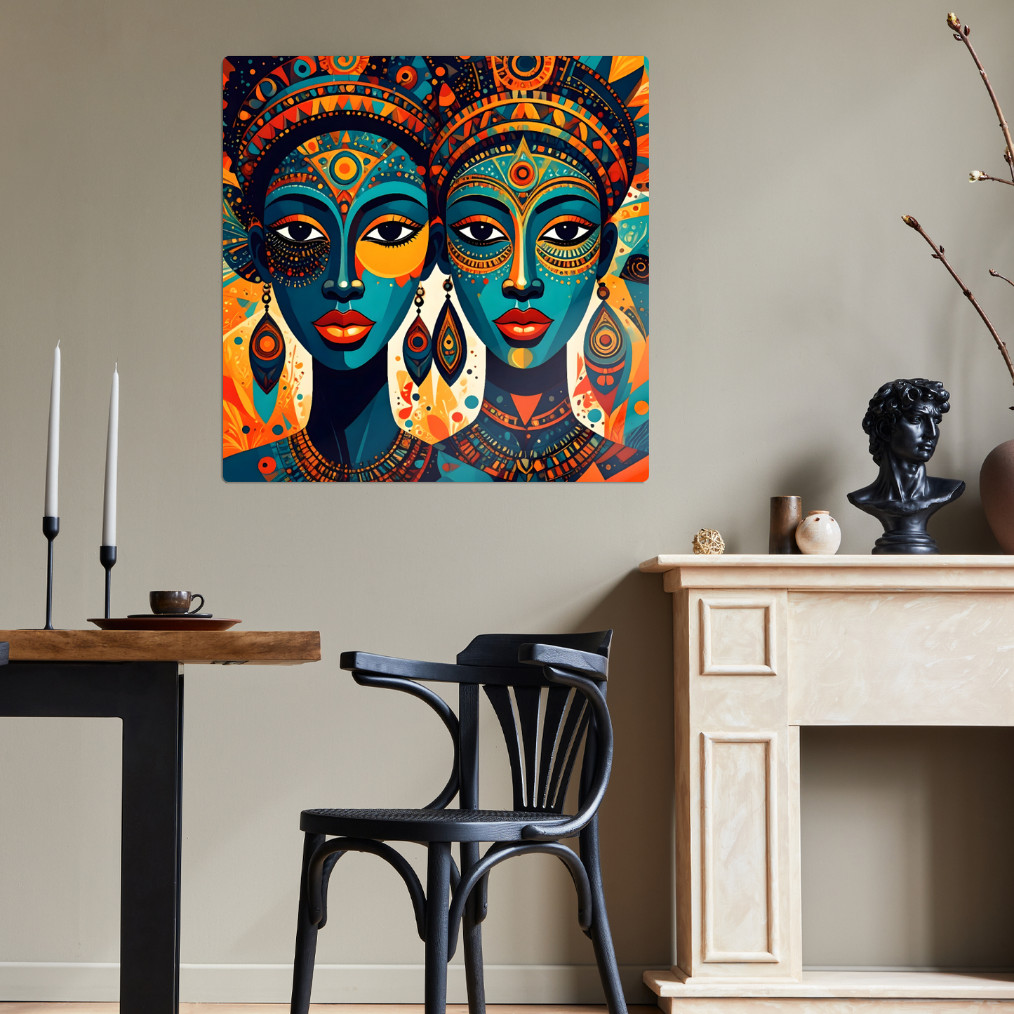Picasso Style No.P1, Printed On Steel, Unique Image, Vibrant Colours, Highly Detailed, Unique Gifts, A Gift That Lasts Forever..